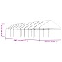 Gazebo with white polyethylene roof 20.07x5.88x3.75 m by vidaXL, Tents and gazebos - Ref: Foro24-3155525, Price: 901,97 €, Di...