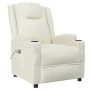 Sillón elevable cuero sintético crema de vidaXL, Sillones - Ref: Foro24-3124569, Precio: 426,79 €, Descuento: %