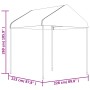 Gazebo with white polyethylene roof 20.07x2.28x2.69 m by vidaXL, Tents and gazebos - Ref: Foro24-3155509, Price: 593,99 €, Di...