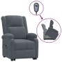 Sillón elevable de terciopelo gris oscuro de vidaXL, Sillones - Ref: Foro24-3124826, Precio: 387,01 €, Descuento: %