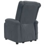 Sillón elevable de terciopelo gris oscuro de vidaXL, Sillones - Ref: Foro24-3124826, Precio: 387,01 €, Descuento: %