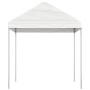 Gazebo with white polyethylene roof 13.38x2.28x2.69 m by vidaXL, Tents and gazebos - Ref: Foro24-3155506, Price: 377,50 €, Di...