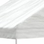 Gazebo with white polyethylene roof 13.38x2.28x2.69 m by vidaXL, Tents and gazebos - Ref: Foro24-3155506, Price: 377,50 €, Di...