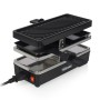 Tristar Raclette-Bügeleisen für 2 Personen RA-2741 schwarz 400 W 23,8 x 10,4 cm von Tristar, Elektrische Grillplatten und Gri...