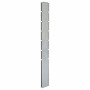 Postes de valla de jardín 40 uds acero galvanizado plata 180 cm de vidaXL, Postes de cerca - Ref: Foro24-3196221, Precio: 5,0...