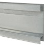 Postes de valla de jardín 40 uds acero galvanizado plata 180 cm de vidaXL, Postes de cerca - Ref: Foro24-3196221, Precio: 5,0...