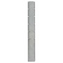 Postes de valla de jardín 40 uds acero galvanizado plata 160 cm de vidaXL, Postes de cerca - Ref: Foro24-3196220, Precio: 1,0...