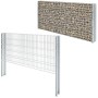 Postes de valla de jardín 20 uds acero galvanizado plata 160 cm de vidaXL, Postes de cerca - Ref: Foro24-3196190, Precio: 536...