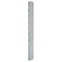 Postes de valla de jardín 10 uds acero galvanizado plata 200 cm de vidaXL, Postes de cerca - Ref: Foro24-3196177, Precio: 1,0...