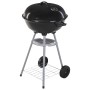 ProGarden Barbacoa sobre ruedas negra 46 cm de ProGarden, Barbacoas - Ref: Foro24-436296, Precio: 59,81 €, Descuento: %