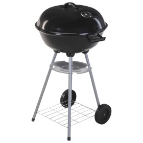 ProGarden Barbecue on wheels black 46 cm by ProGarden, Barbecues - Ref: Foro24-436296, Price: 59,99 €, Discount: %