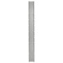 Garden fence posts 20 pcs galvanized steel silver 200 cm by vidaXL, fence posts - Ref: Foro24-3196192, Price: 2,00 €, Discoun...