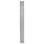 Postes de valla de jardín 40 uds acero galvanizado plata 200 cm de vidaXL, Postes de cerca - Ref: Foro24-3196222, Precio: 5,0...