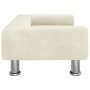 Cama para perros de terciopelo crema 70x45x26,5 cm de vidaXL, Camas para perros - Ref: Foro24-171924, Precio: 65,99 €, Descue...