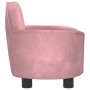 Cama para perros de terciopelo rosa 66x40x45 cm de vidaXL, Camas para perros - Ref: Foro24-171841, Precio: 73,22 €, Descuento: %