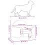 Cama para perros de terciopelo rosa 66x40x45 cm de vidaXL, Camas para perros - Ref: Foro24-171841, Precio: 73,22 €, Descuento: %