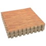 Wood grain EVA rubber mats 12 pcs 4.32㎡ by vidaXL, Gym equipment mats - Ref: Foro24-92459, Price: 71,49 €, Discount: %