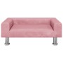 Cama para perros de terciopelo rosa 70x45x26,5 cm de vidaXL, Camas para perros - Ref: Foro24-171921, Precio: 65,59 €, Descuen...