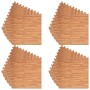 Rubber EVA mats with wood grain pattern 24 units 8.64 m² by vidaXL, Gym equipment mats - Ref: Foro24-92460, Price: 137,27 €, ...