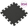 Alfombrillas de goma EVA negra 54 uds 4,86㎡ de vidaXL, Esteras para equipos de gimnasia - Ref: Foro24-92457, Precio: 80,56 €,...