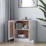 White plywood bookcase shelf 82.5x30.5x80 cm by vidaXL, Bookcases and shelves - Ref: Foro24-802705, Price: 84,36 €, Discount: %