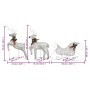 Christmas decoration of reindeer and golden garden sleigh 140 LEDs by vidaXL, Christmas lights - Ref: Foro24-3100430, Price: ...