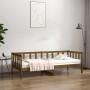 Sofá cama de madera maciza de pino marrón miel 80x200 cm de vidaXL, Camas y somieres - Ref: Foro24-814687, Precio: 118,99 €, ...