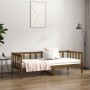 Sofá cama de madera maciza de pino marrón miel 80x200 cm de vidaXL, Camas y somieres - Ref: Foro24-814687, Precio: 118,99 €, ...