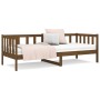 Sofá cama de madera maciza de pino marrón miel 80x200 cm de vidaXL, Camas y somieres - Ref: Foro24-814687, Precio: 118,99 €, ...