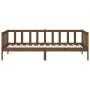 Sofá cama de madera maciza de pino marrón miel 80x200 cm de vidaXL, Camas y somieres - Ref: Foro24-814687, Precio: 118,99 €, ...