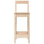 Kitchen stools 2 pcs solid pine wood 40x41.5x112 cm by vidaXL, Kitchen stools - Ref: Foro24-833261, Price: 91,96 €, Discount: %