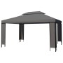 Gazebo with anthracite gray 3x4 m LED light strip by vidaXL, Tents and gazebos - Ref: Foro24-3070300, Price: 299,99 €, Discou...