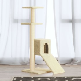 Cat scratching post with cream sisal posts 92 cm by vidaXL, Cat furniture - Ref: Foro24-171512, Price: 39,68 €, Discount: %