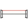 Matte black and red metal workbench structure 180x57x79cm by vidaXL, Table legs - Ref: Foro24-151457, Price: 85,40 €, Discoun...