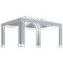 Cenador con tira de luces LED blanco 3x4 m de vidaXL, Carpas y cenadores - Ref: Foro24-3070301, Precio: 321,07 €, Descuento: %