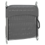 Tumbonas plegables 2 uds acero y textilene gris de vidaXL, Tumbonas - Ref: Foro24-360183, Precio: 80,99 €, Descuento: %