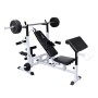 Banco de musculación múltiple de vidaXL, Máquinas de levantamiento de pesas - Ref: Foro24-90365, Precio: 247,18 €, Descuento: %