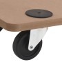 Stands with wheels 2 pcs rectangular engineered wood by vidaXL, Loading platforms and pallets - Ref: Foro24-154885, Price: 29...