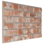 3D Wandpaneele Brick Design 10 Stück EPS Rot von vidaXL, Wandverkleidung - Ref: Foro24-149581, Preis: 179,55 €, Rabatt: %