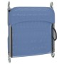 Tumbonas plegables 2 uds acero y textilene azul de vidaXL, Tumbonas - Ref: Foro24-360180, Precio: 77,79 €, Descuento: %