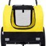 Bicycle Trailer Pet Stroller 2 in 1 Yellow Black by vidaXL, pet strollers - Ref: Foro24-92439, Price: 106,37 €, Discount: %