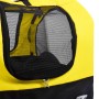 Bicycle Trailer Pet Stroller 2 in 1 Yellow Black by vidaXL, pet strollers - Ref: Foro24-92439, Price: 106,37 €, Discount: %