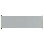 Retractable side garden awning gray 200x600 cm by vidaXL, Umbrellas - Ref: Foro24-317974, Price: 105,99 €, Discount: %