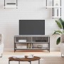 Sonoma gray plywood TV cabinet 100x35x45 cm by vidaXL, TV Furniture - Ref: Foro24-832786, Price: 52,48 €, Discount: %