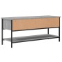 Sonoma gray plywood TV cabinet 100x35x45 cm by vidaXL, TV Furniture - Ref: Foro24-832786, Price: 52,48 €, Discount: %