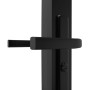 Interior door ESG glass and black aluminum 93x201.5 cm by vidaXL, Doors for the home - Ref: Foro24-151200, Price: 196,27 €, D...