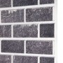 3D Wall Panels Brick Design 10 pcs EPS Black and Gray by vidaXL, Wall covering - Ref: Foro24-149582, Price: 170,01 €, Discoun...