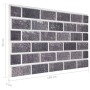 Paneles de pared 3D diseño de ladrillo 10 uds EPS negro y gris de vidaXL, Recubrimiento de paredes - Ref: Foro24-149582, Prec...