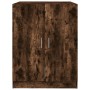 Smoked brown washing machine cabinet 71x71.5x91.5 cm by vidaXL, Accessories for washing machines and dryers - Ref: Foro24-813...