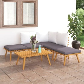 Garden furniture set 6 pieces solid acacia wood by vidaXL, Garden sets - Ref: Foro24-46677, Price: 391,99 €, Discount: %